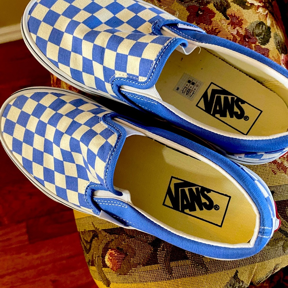 Vans - Classic - checkered slip ons - New Never worn